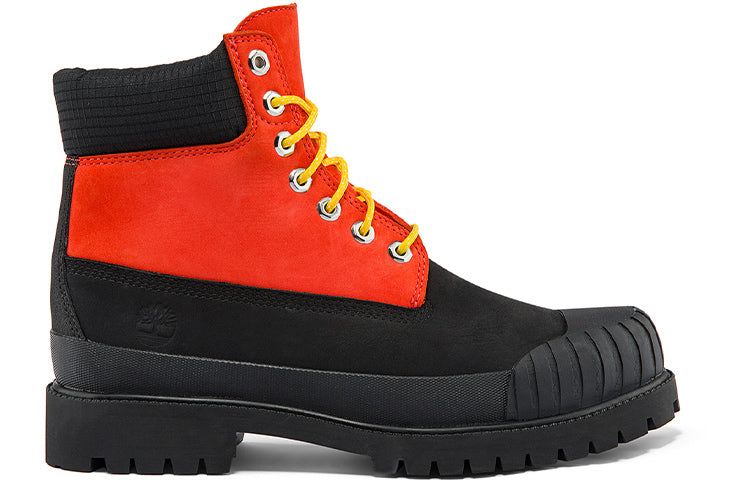 Timberland Premium 6 Inch Waterproof Boot 'Medium Orange Nubuck with Black' A2KECW sold by KicksCrew product image thumbnail 2