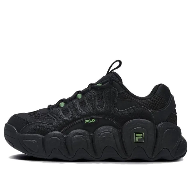 (WMNS) FILA Disruptor Sneakers 'Black' F12W342103FBK sold by KicksCrew
