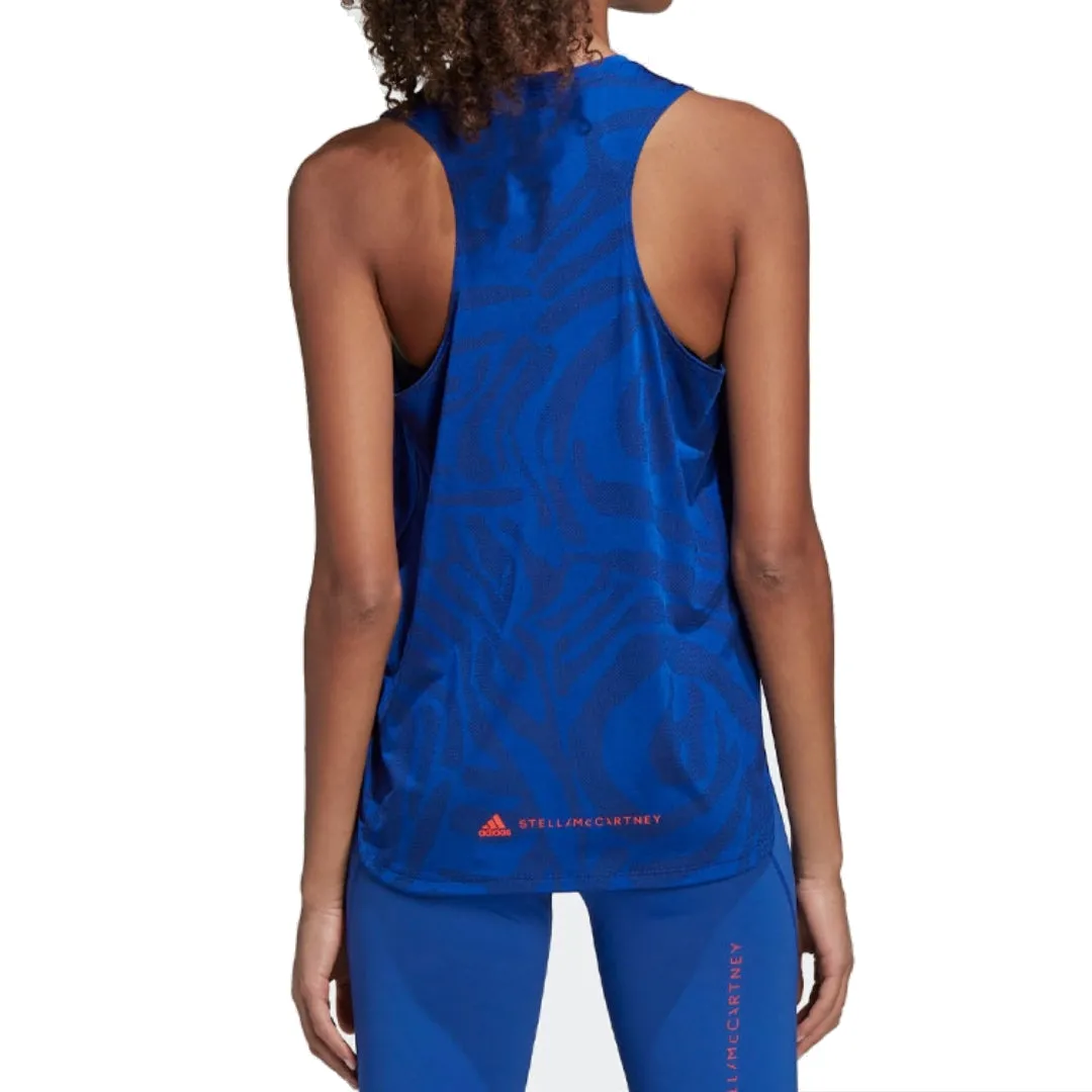 (WMNS) adidas Stella McCartney True Strenght Yoga Tank Top 'Blue' HB6064 sold by KicksCrew product image thumbnail 3