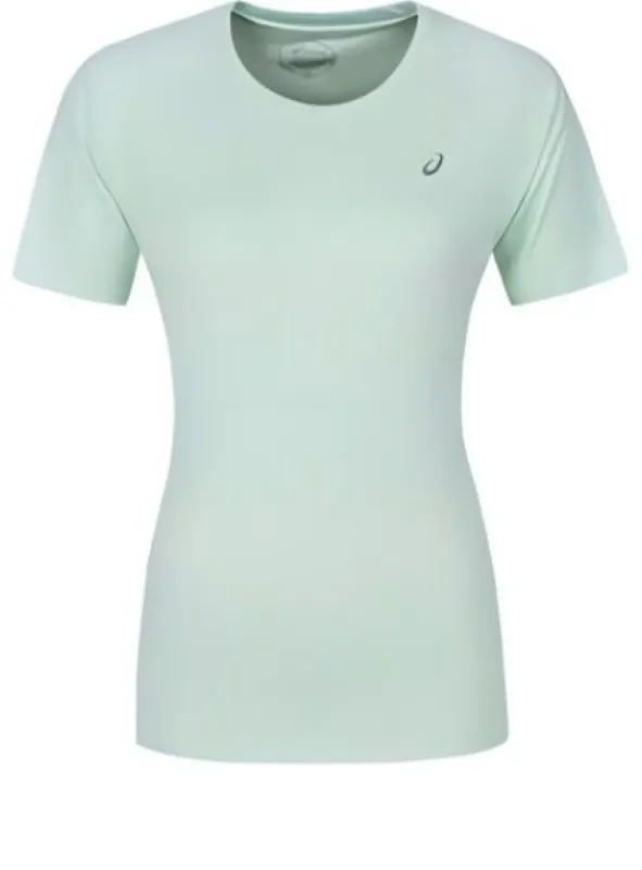 (WMNS) ASICS Inner Muscle™ Short Sleeve Top 'Glacier Sea' 2012D024-300 sold by KicksCrew