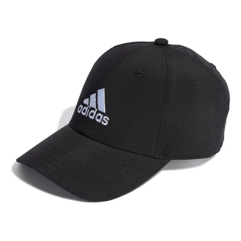 Adidas Embroidered Logo Lightweight Baseball Cap 'Black' IB3244 sold by KicksCrew