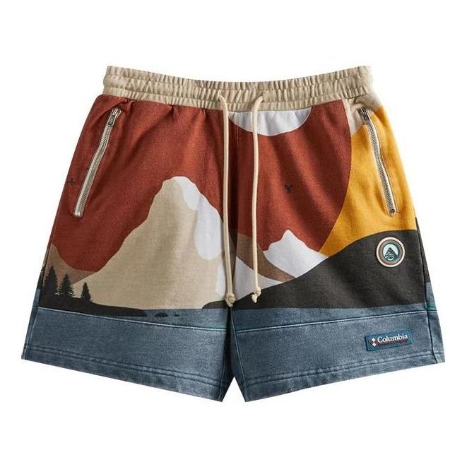 KITH For Columbia Fleece Short 'Sanguine' KHM060178-810 sold by KicksCrew