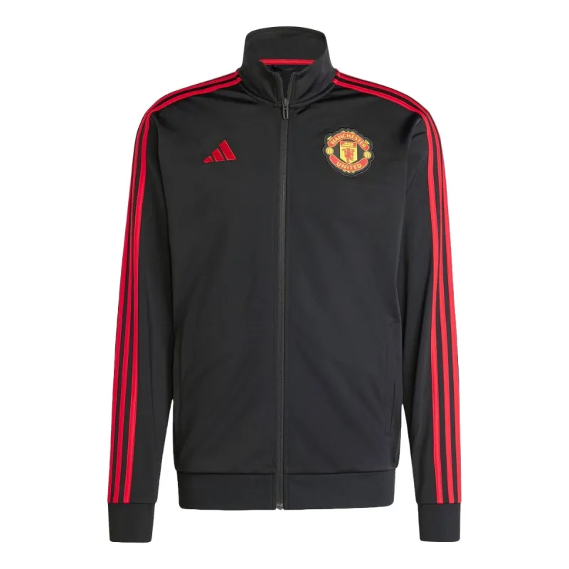 adidas Manchester United DNA Track Top Asia Sizing 'Black' IT4177 sold by KicksCrew