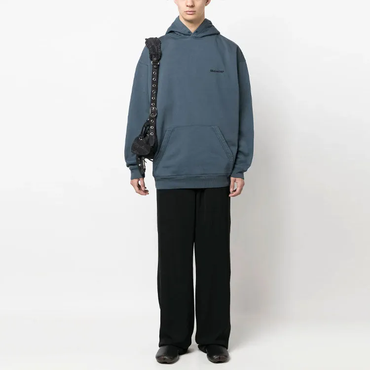 Balenciaga BB Medium Fit Hoodie 'Blue Black' 570811TNVG84183 sold by KicksCrew product image thumbnail 2