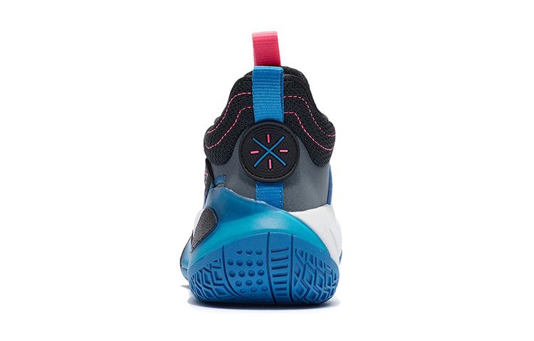 (GS) Li-Ning Wade All City 9 V1 Mid 'Black Blue' YKBR076-11 sold by KicksCrew product image thumbnail 4