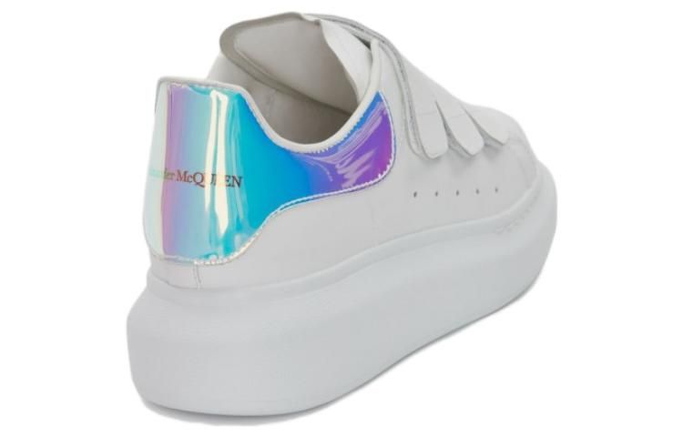 (WMNS) Alexander McQueen Oversized Sneaker 'White Iridescent' 708074WHXM29035 sold by KicksCrew product image thumbnail 4