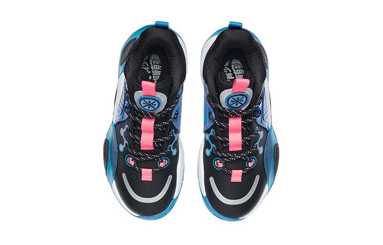 (GS) Li-Ning Wade All City 9 V1 Mid 'Black Blue' YKBR076-11 sold by KicksCrew product image thumbnail 3