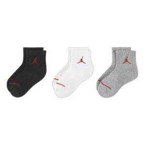 (GS) Air Jordan Comfortable Sports Socks (3 pairs) 'Multi-Color' HA5109-063 sold by KicksCrew