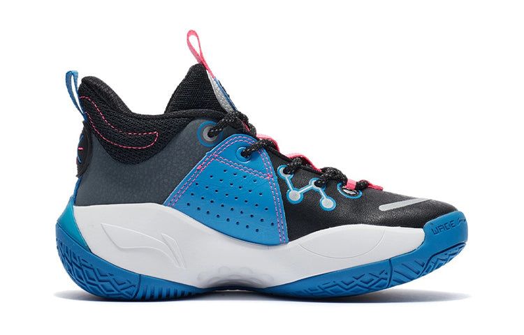(GS) Li-Ning Wade All City 9 V1 Mid 'Black Blue' YKBR076-11 sold by KicksCrew product image thumbnail 2