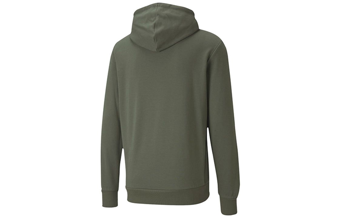 PUMA Classics Essentials Big Logo Hoodie 'Green' 599300-64 sold by KicksCrew product image thumbnail 2