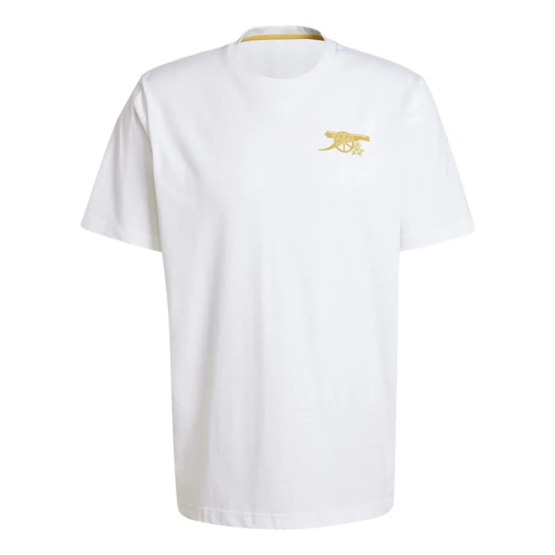 adidas Arsenal Cultural Story Tee 'White' IU2070 sold by KicksCrew