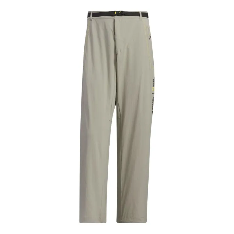 adidas National Geographic DWR Pants 'Silver Pebble' IS9527 sold by KicksCrew