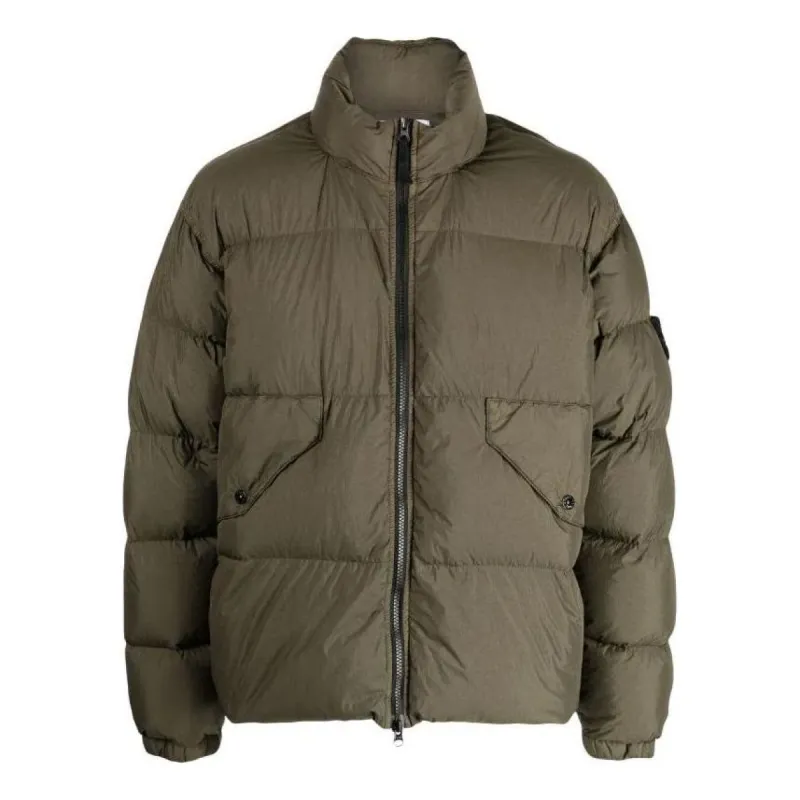 STONE ISLAND Puffer Down Jacket 'Olive Green' 791540623-V0058 sold by KicksCrew