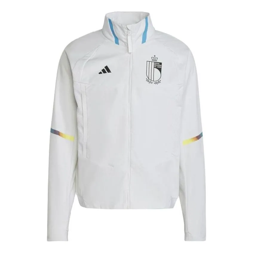 adidas Belgium Game Day Anthem Jacket 'White' IC1567 sold by KicksCrew