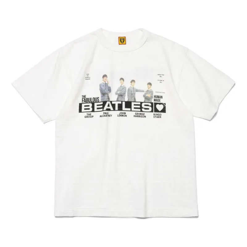 HUMAN MADE Beatles T-shirt 'White' HM25TE004 sold by KicksCrew