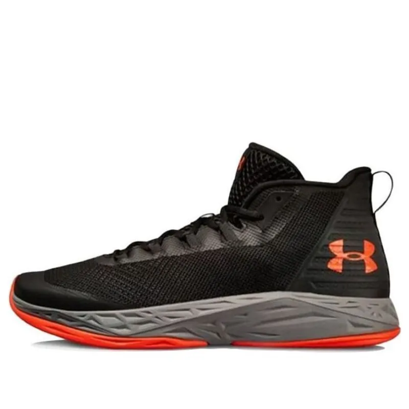 Under Armour Jet Mid 'Black Orange' 3020623-002 sold by KicksCrew