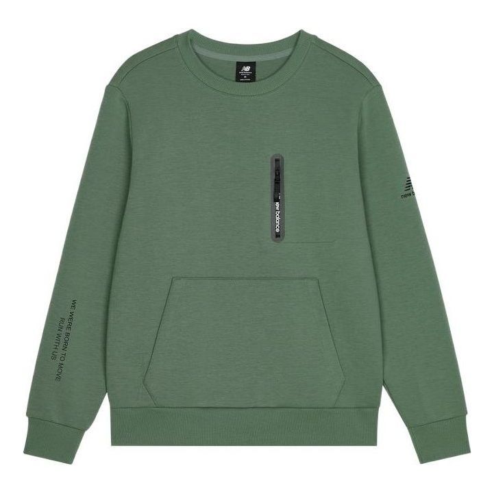 New Balance Casual Sweatshirt 'Green' AMT13366-CEL sold by KicksCrew