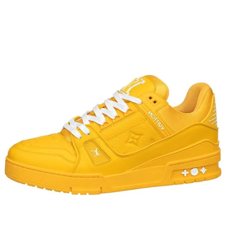 LOUIS VUITTON Trainers 'Yellow Monogram' 1AARG0 sold by KicksCrew