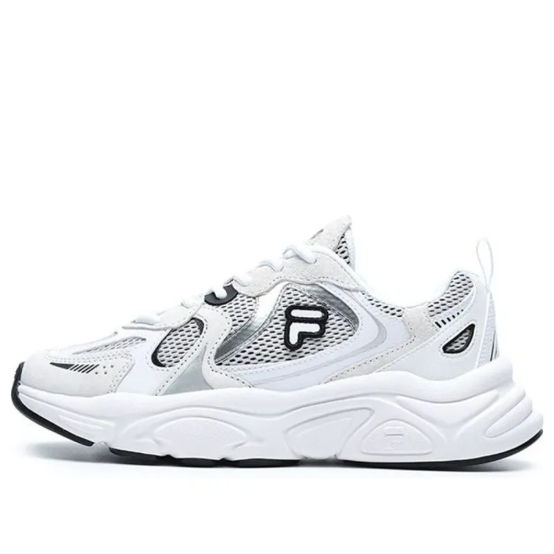 (WMNS) FILA FUSION Mars 2 Sneakers 'White Grey' T12W227328FWA sold by KicksCrew