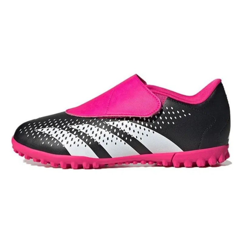 (GS) Adidas Predator Accuracy.4 Hook-and-Loop Turf Boots 'Shock Pink Black' GW7095 sold by KicksCrew