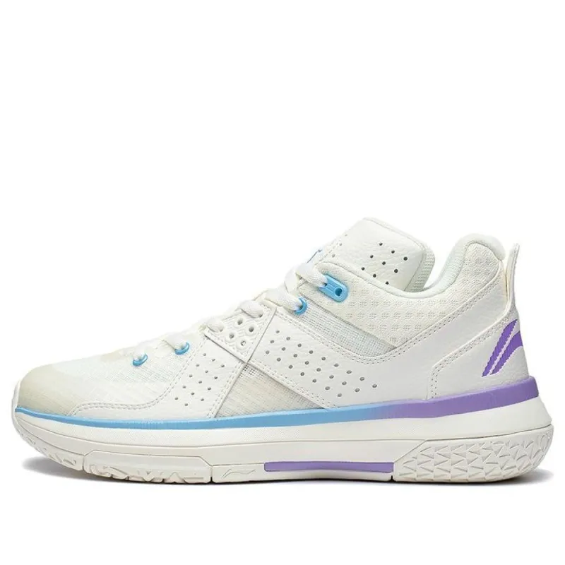 Li-Ning Wade-All City 5 'White Purple' ABAS105-4 sold by KicksCrew