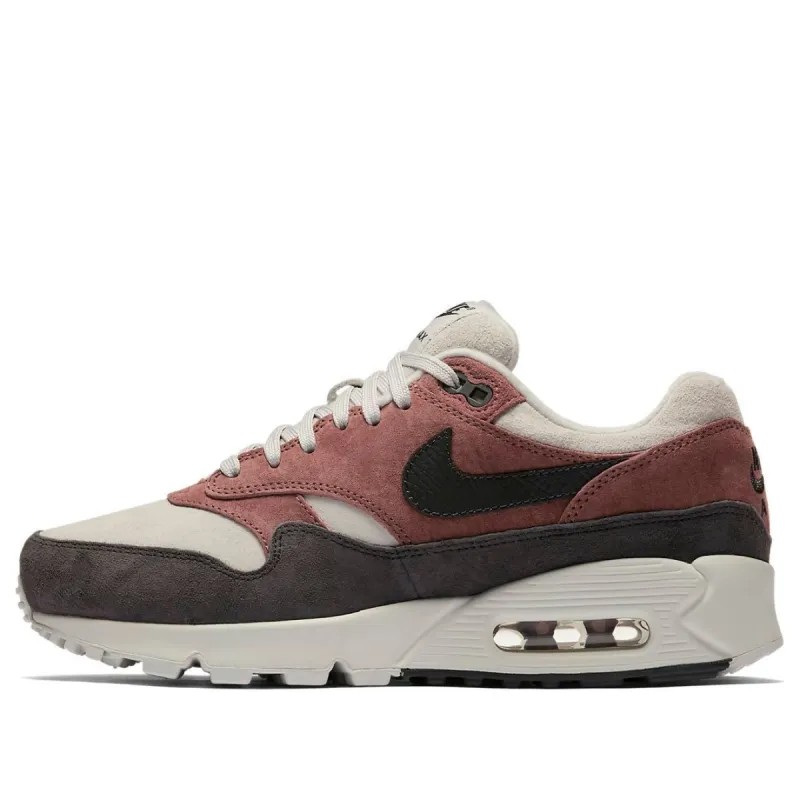 (WMNS) Nike Air Max 90/1 'Red Sepia Oil Grey' AQ1273-200 sold by KicksCrew