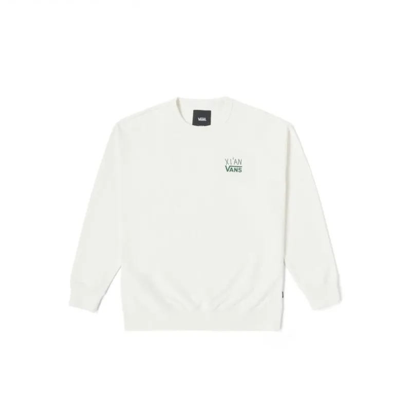 Vans Pullover Sweatshirt 'White' VN000KQDFS8 sold by KicksCrew