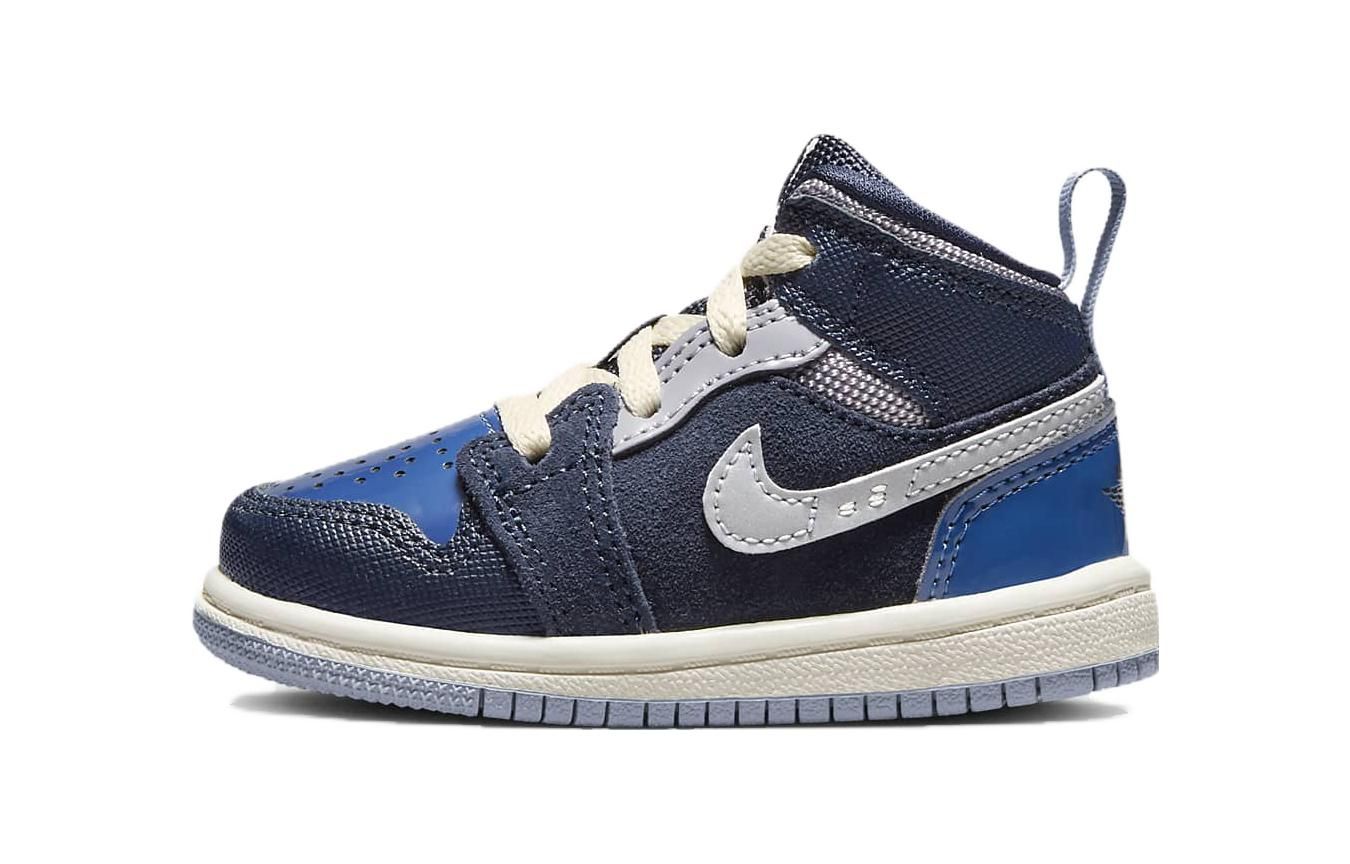 (TD) Air Jordan 1 Mid SE Craft 'Inside Out - Obsidian' DX2196-400 sold by KicksCrew product image thumbnail 2