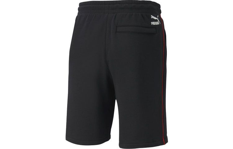 Puma Sport Knitted Shorts 'Black White Red' 598637-01 sold by KicksCrew product image thumbnail 2
