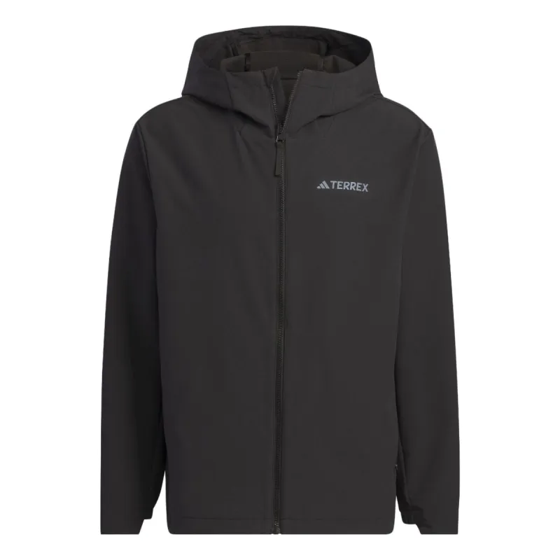 Adidas Brushed Soft Shell Jackets 'Black' IL9011 sold by KicksCrew