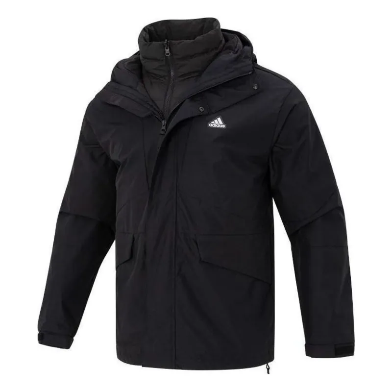Adidas Snow Sport-Inspired 3-In-1 Down Jacket 'Black' IL8916 sold by KicksCrew