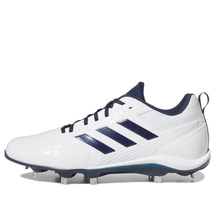 adidas Stabile 5 Low Cleats 'White Navy Blue' GW1949 sold by KicksCrew