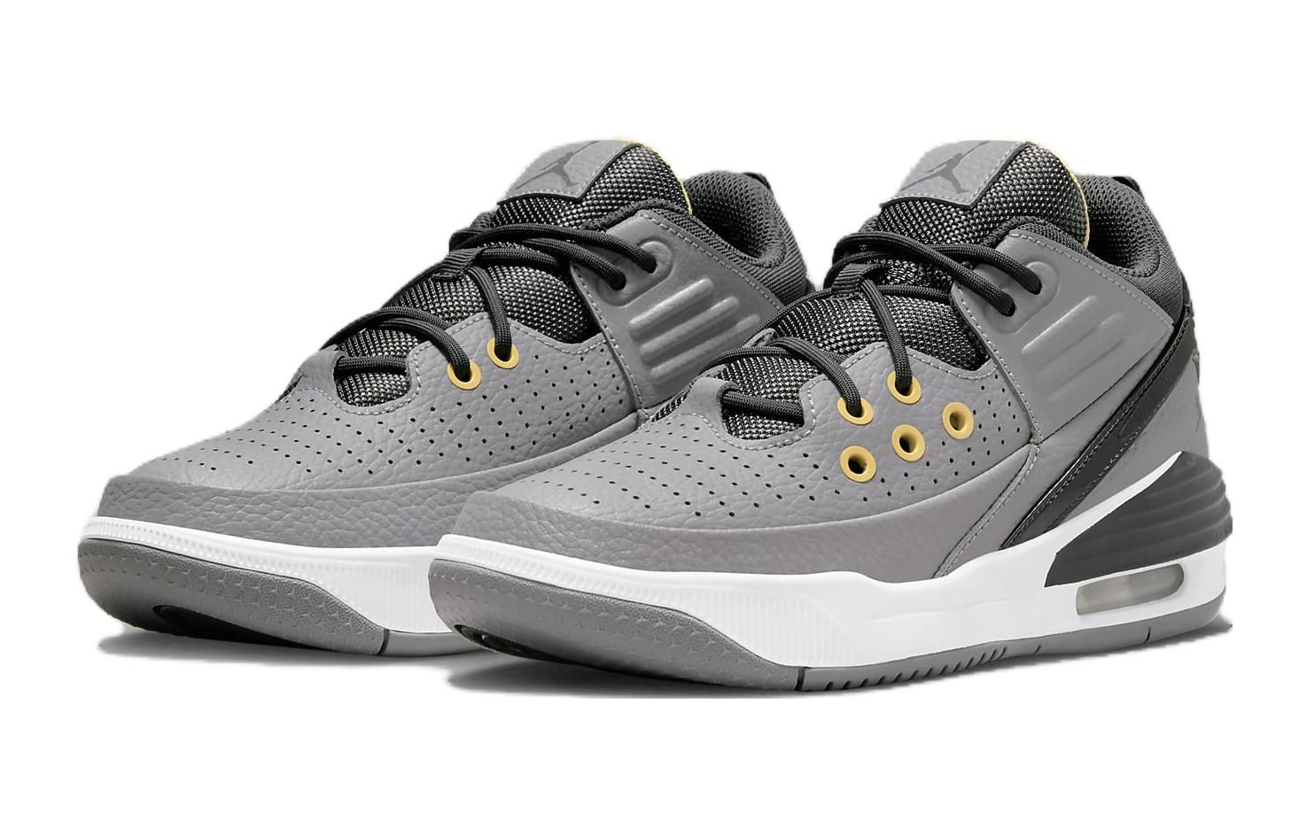 (GS) Air Jordan Max Aura 5 'Cement Grey Gold' DZ4352-007 sold by KicksCrew product image thumbnail 3