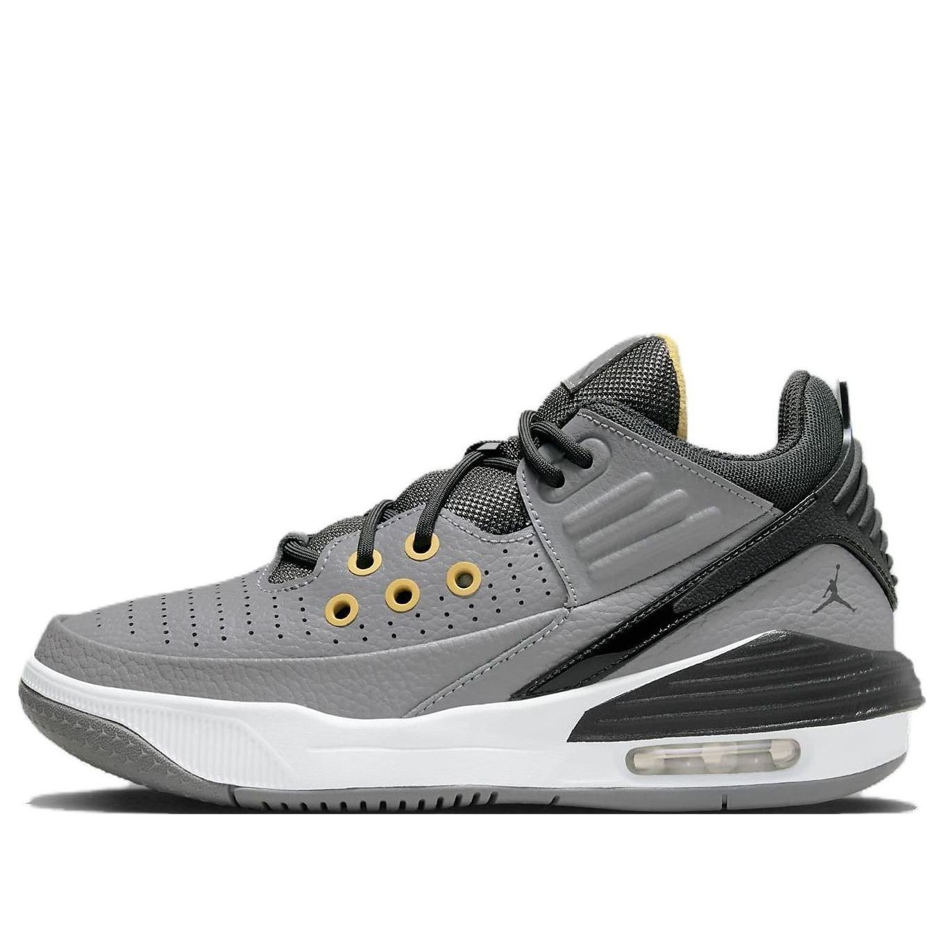 (GS) Air Jordan Max Aura 5 'Cement Grey Gold' DZ4352-007 sold by KicksCrew