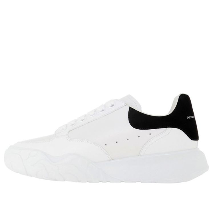 Alexander McQueen Oversized Court Trainer 'White Black' 634619WIA999061 sold by KicksCrew