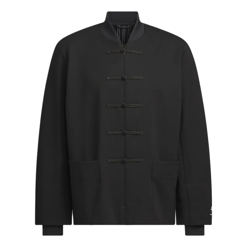 adidas x Samuel Gui Yang Knit Jacket 'Black' JE1117 sold by KicksCrew