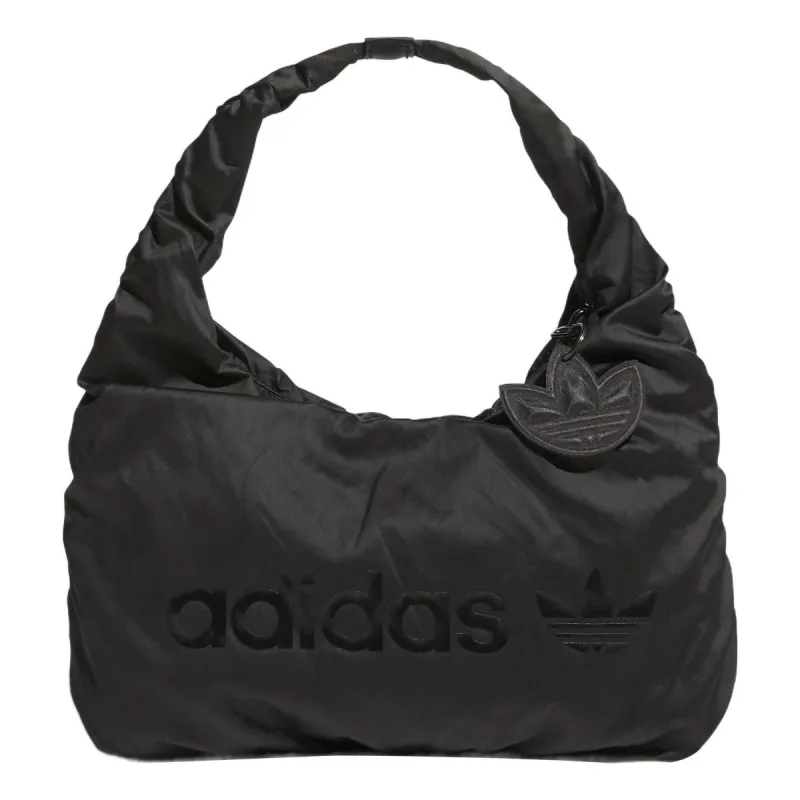 【ADIDAS】- ★Adidas Puffy Satin Mini Shoulder Bag/II3393 ★ adidas Puppy Satin Mini Shoulder Bag Silver Metallic II3393