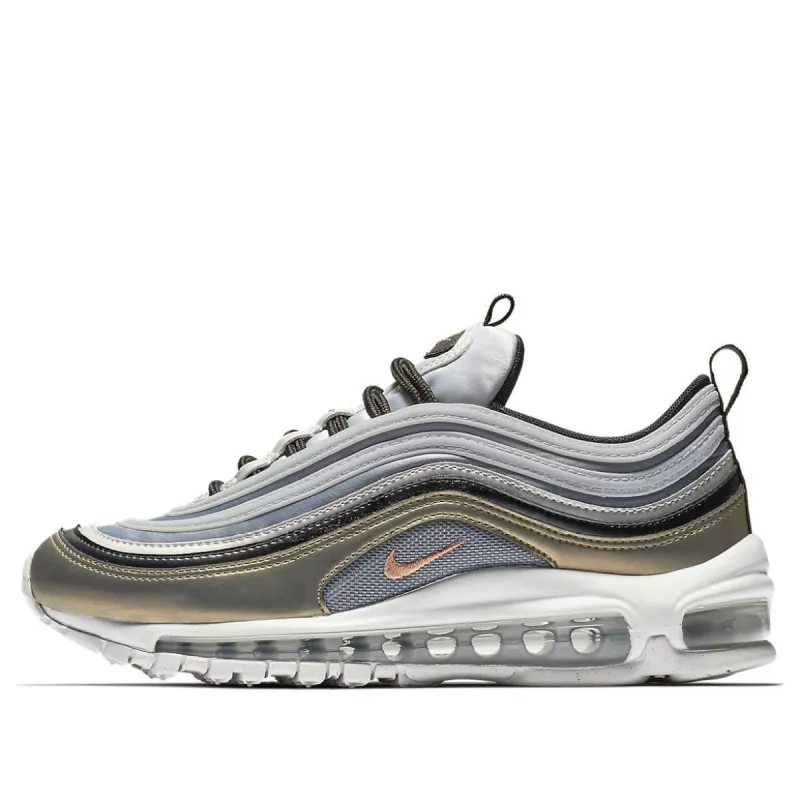 (GS) Nike Air Max 97 SE 'Metallic Silver Bronze' AV3181-001 sold by KicksCrew