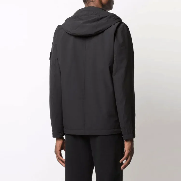 STONE ISLAND Panelled Hoody Jacket 'Black' 751541427-V0029 sold by KicksCrew product image thumbnail 4