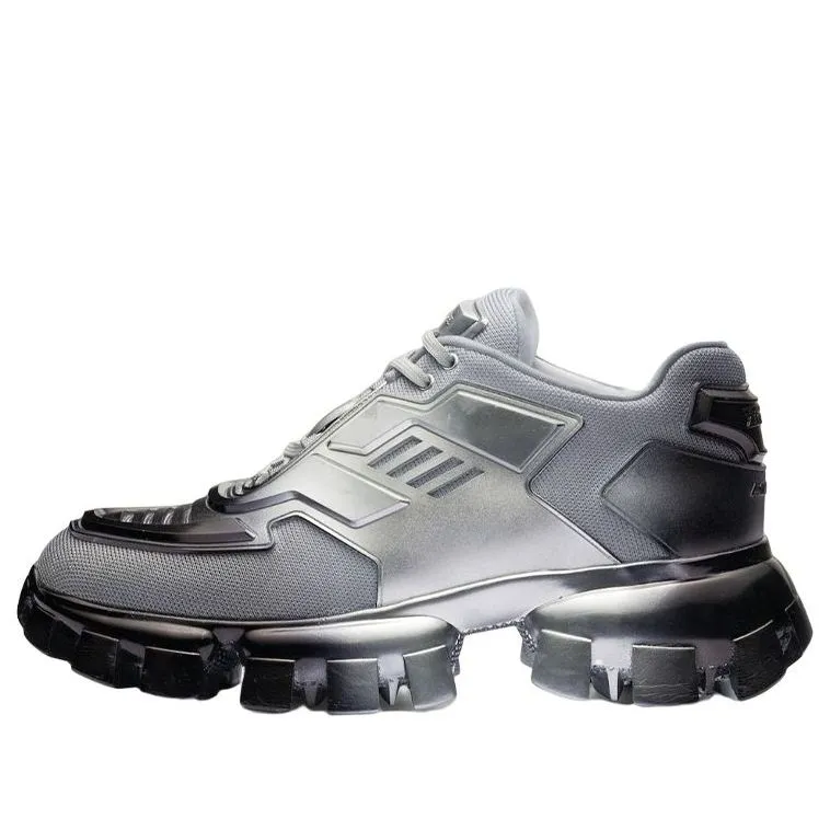 (WMNS) PRADA Cloudbust Thunder Sneakers 'Silver Grey Ombre' 1E819L_3LMB_F0Q07_F_D050 sold by KicksCrew