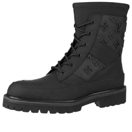 LOUIS VUITTON Landscape Boots 'Black Monogram' 1A7P81 sold by KicksCrew