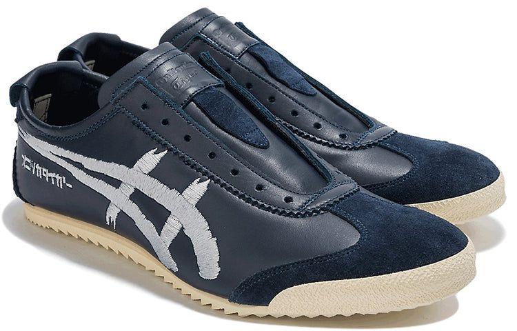 Onitsuka Tiger Mexico Slip-on Deluxe 'Navy White' 1181A168-400 sold by KicksCrew product image thumbnail 2