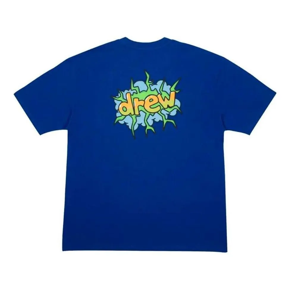 Drew House Drewplosion T-shirt 'Cobalt Blue' DR-SS22-967 sold by KicksCrew