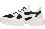 ANTA Classic Daddy Sneakers 'White Black' 111938822R-8 sold by KicksCrew
