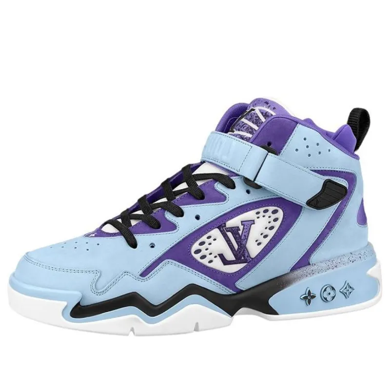 LOUIS VUITTON Trainer 2 Sneakers 'Blue' 1AAHEO sold by KicksCrew