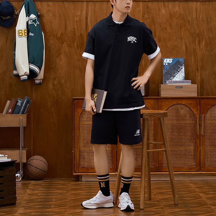 New Balance Classic Polo Tee 'Black' 5FD25363-BK sold by KicksCrew product image thumbnail 3