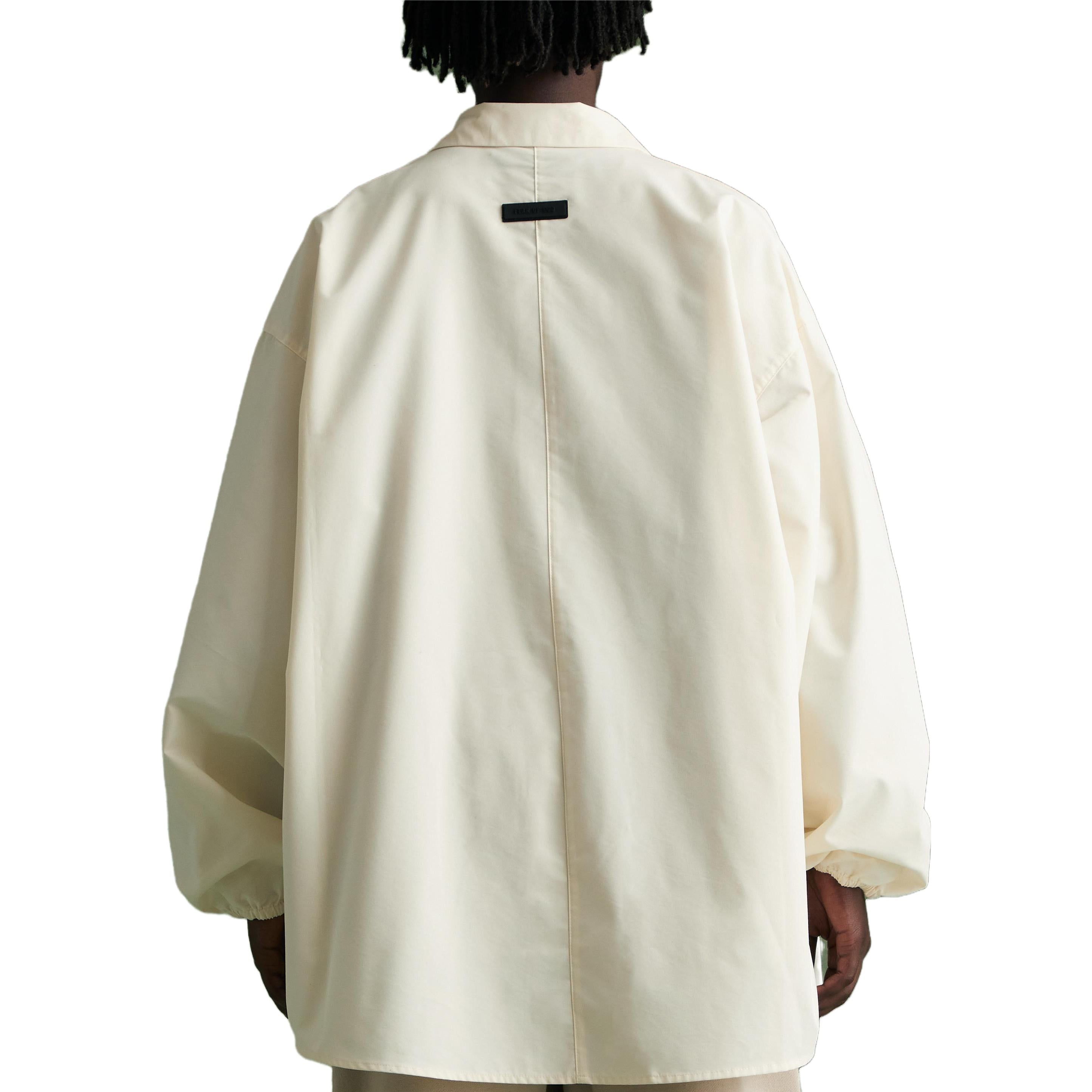 Fear of God Essentials FW23 Button Down Shirt 'Cloud Dancer' 186BT234021F sold by KicksCrew product image thumbnail 3