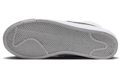 (GS) Nike Blazer Mid Next Nature 'Double Swoosh - White Hyper Royal' FD0690-100 sold by KicksCrew