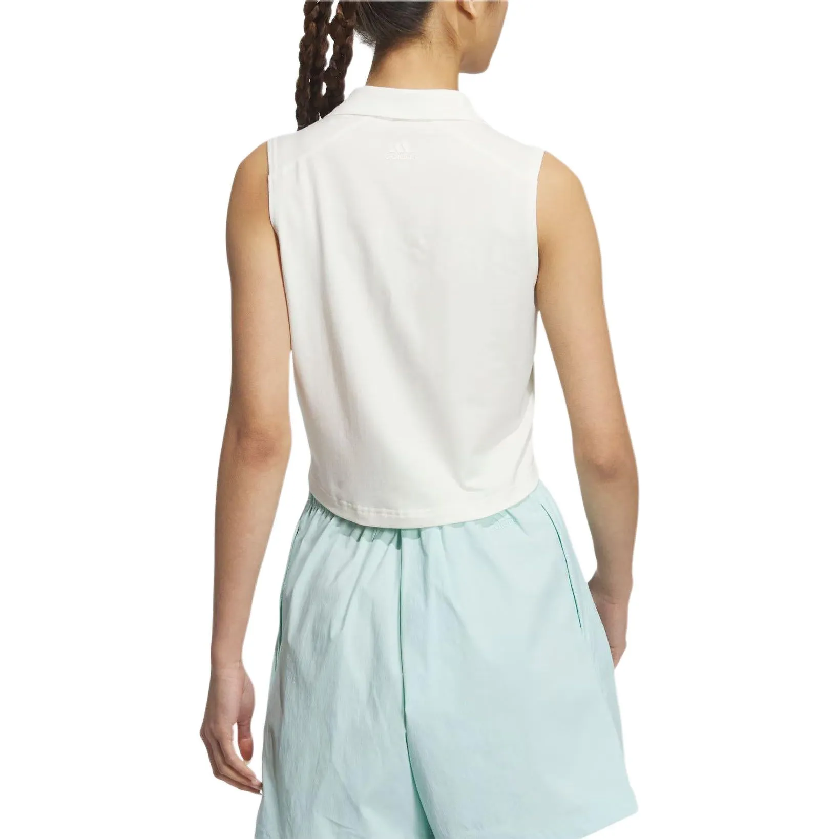 (WMNS) adidas Flower Print Polo Shirt 'White' JP0722 sold by KicksCrew product image thumbnail 3