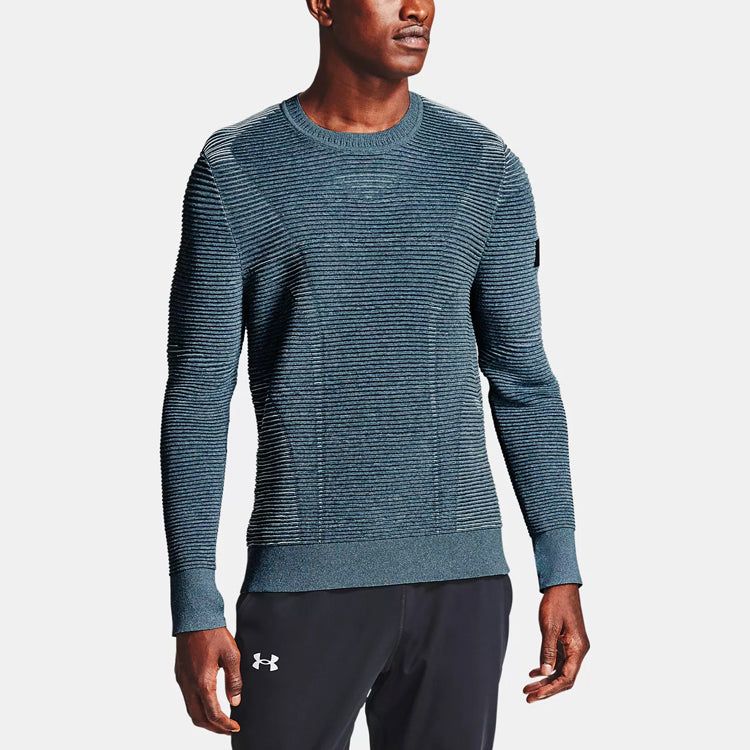 Under Armour IntelliKnit Phantom 2.0 Crew Top 'Blue' 1354397-467 sold by KicksCrew product image thumbnail 2